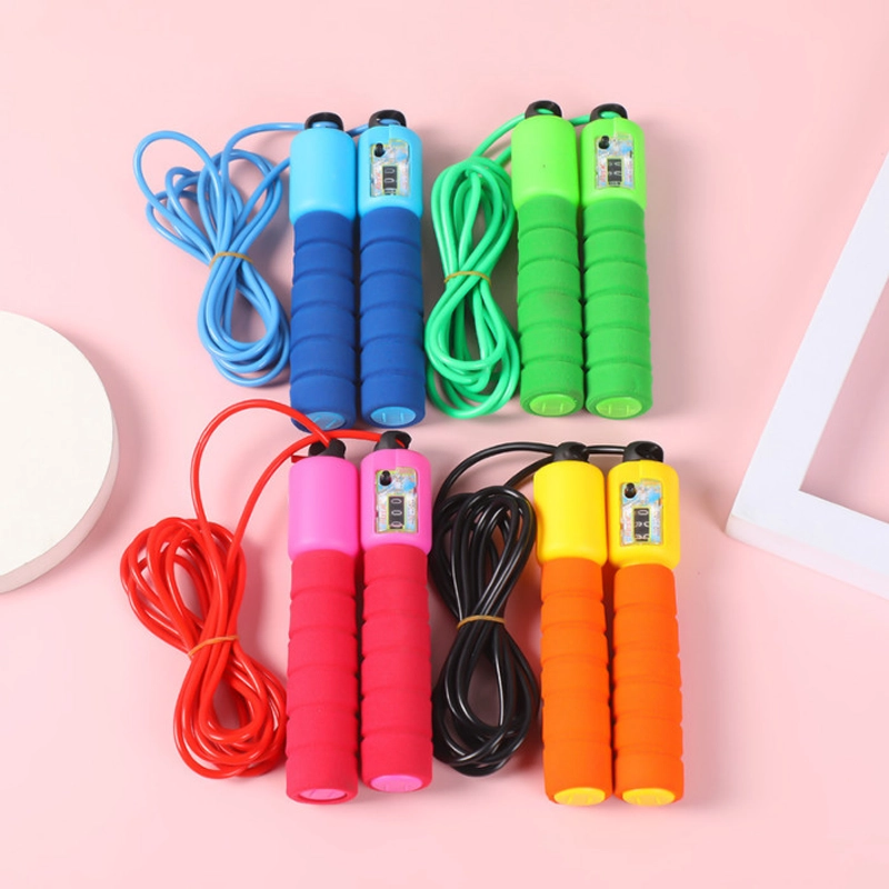 Product image KAHASIL - Skipping Jump Rope Alat Olahraga Lompat Tali Fitness Counter Hitung Gym Counting KMJ181 all variant all variant